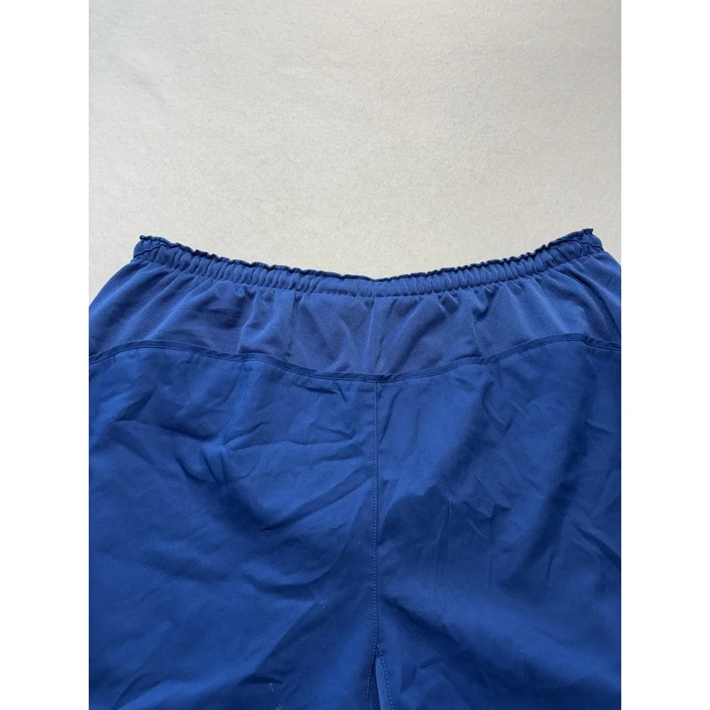 FC Barcelona Shorts Mens Large Blue La Liga Soccer Nike Training Crest Athletic